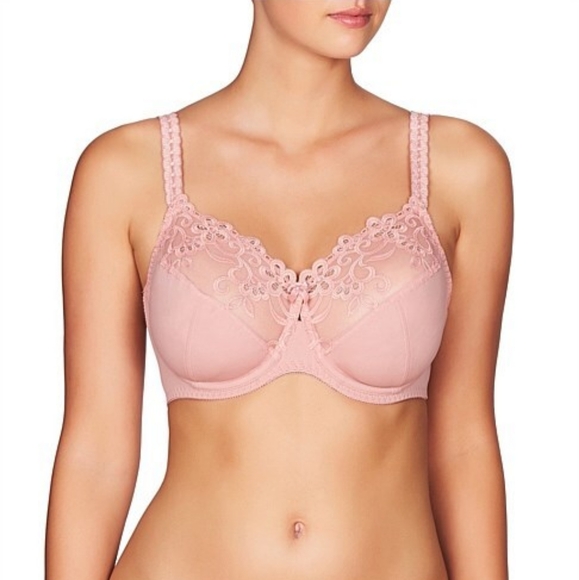 new Fayreform Full Bust Figure Unlined Lace Underwire Bra 32F - Picture 1 of 11